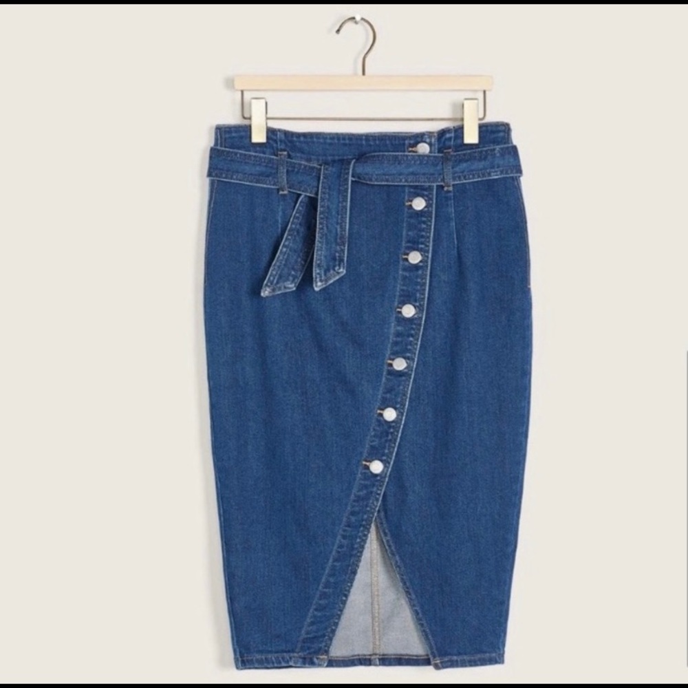 Jeans pencil skirt Additonelle